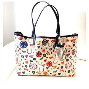 Authentic Tory Burch New Ivory Kerrington Lucky